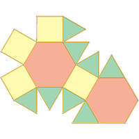 Prisma hexagonal metabiaumentado (J56)
