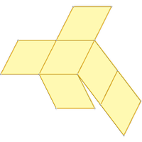 Romboedro obtuso de ouro