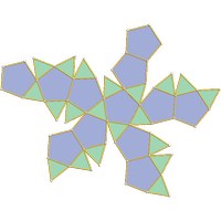 Ortobirrotunda pentagonal (J34)
