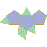 Icosaedro tridiminuído (J63)