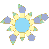Rotunda pentagonal alongada (J21)