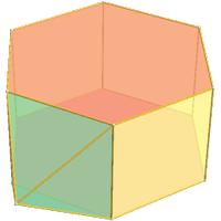 Prisma hexagonal aumentado (J54)