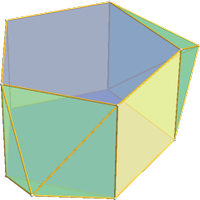 Prisma pentagonal biaumentado (J53)