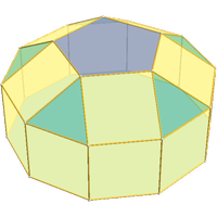 Cúpula pentagonal alongada (J20)