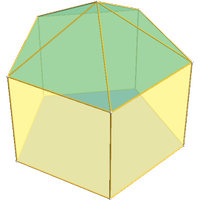 Pirâmide pentagonal alongada (J9)