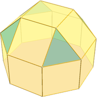 Cúpula quadrada alongada (J19)