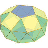 Bicúpula pentagonal giroalongada (J46)