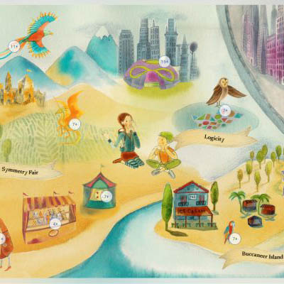 Mathina, um livro de historias interativo entre a matemática e a fantasia, Jornal das Primeiras Matemáticas, 2021