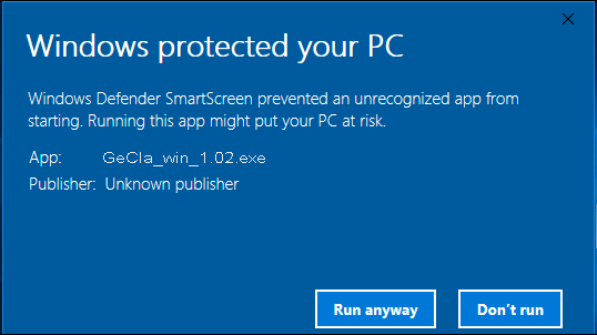 Restrictions windows