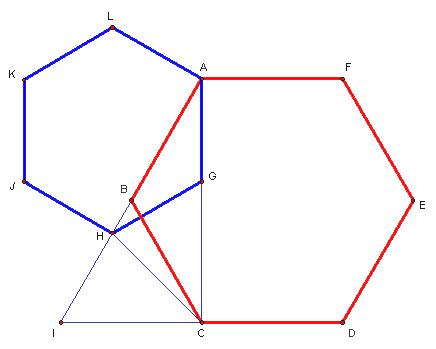 The hexagon gikmpr is regular