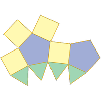 Prisme pentagonal augmenté (J52)