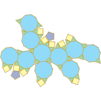 Parabiaugmented trunc. dodecahedron (J69)