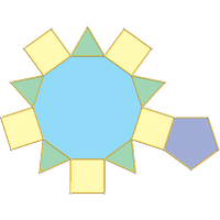 Coupole pentagonale (J5)