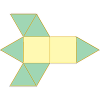 Augmented triangular prism (J49)