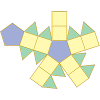 Pentagonal orthobicupola (J30)