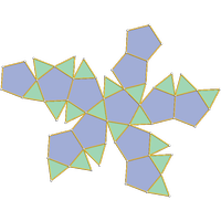 Orthobirotonde pentagonale (J34)