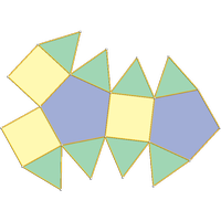 Prisma pentagonal biaumentado (J53)