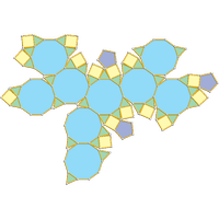 Dodecaedro truncado triaumentado (J71)