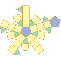 Orthobicoupole pentag. allonge (J38)