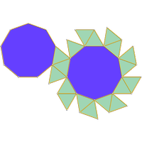 Antiprisme nonagonal