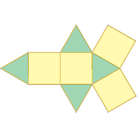 Gyrobiprisme triangulaire (J26)