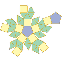 Gyroelongated pentagonal bicupola (J46)