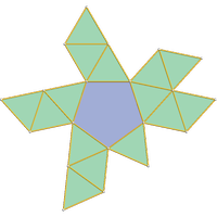 Pyramide pentagonale gyroallongée (J11)