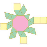 Cpula quadrada giroalongada (J23)