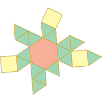 Coupole triangulaire gyroallonge (J22)