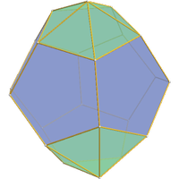 Metabiaugmented dodecahedron (J60)