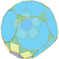 Dodecaedro truncado metabiaumentado (J70)