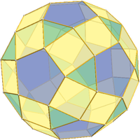Parabigyrate rhombicosidodeca.(J73)