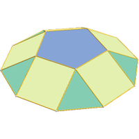 Coupole pentagonale (J5)