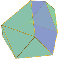 Icosaèdre tridiminué augmenté (J64)