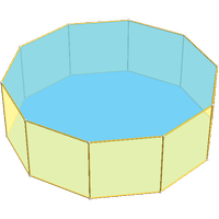 Prisma Decagonal