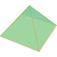 Pyramide carrée (J1)