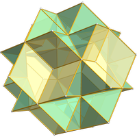 Deuxième stellation du dodéca. rhombique