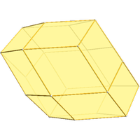 Rhombic icosahedron