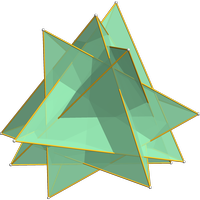 First tetrahedron 4-compound