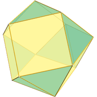 Orthobicoupole triangulaire (J27)