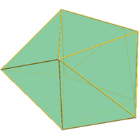 Prisme triangulaire triaugmenté (J51)
