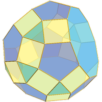 Tridiminished rhombicosidodeca. (J83)