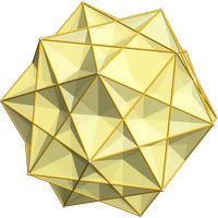 Composé de cinq cubes