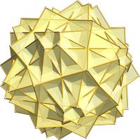 Composé de dix cubes