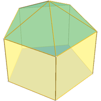 Pyramide pentagonale allonge (J9)