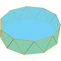 Antiprisma Decagonal