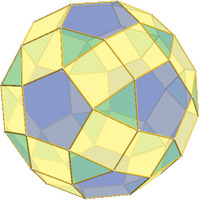 Gyrate rhombicosidodeca. (J72)