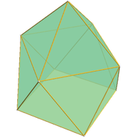 Gyroelongated square pyramid (J10)