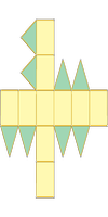 Orthobicoupole carre (J28)