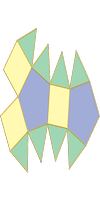 Prisme pentagonal biaugment (J53)